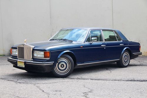 1989 rolls-royce silver spur 35k perfect car leather interior owners books