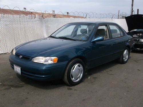 1998 toyota corolla, no reserve