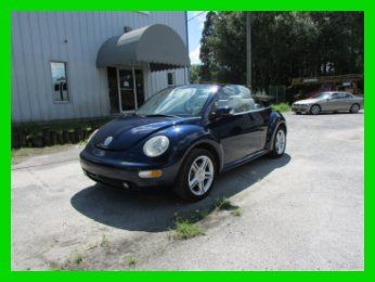 2005 vw beetle gls 1.8t used turbo 1.8l i4 20v automatic fwd convertible premium