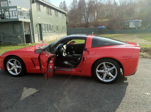 2011 Chevrolet Corvette TORCH RED, TARGA TOP, BORLA ATAK AND FACTORY WARRANTY, image 3