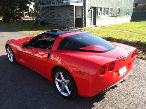 2011 Chevrolet Corvette TORCH RED, TARGA TOP, BORLA ATAK AND FACTORY WARRANTY, image 9