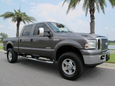 Ford f350 super duty lariat crew cab fx4 4x4 powerstroke diesel extra clean!!