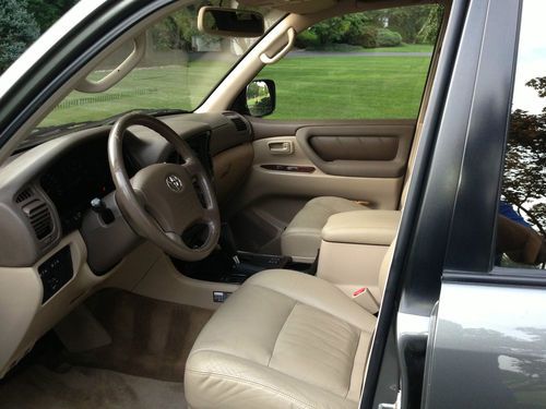 2001 Toyota Land Cruiser Base Sport Utility 4-Door 4.7L, US $13,999.00, image 4