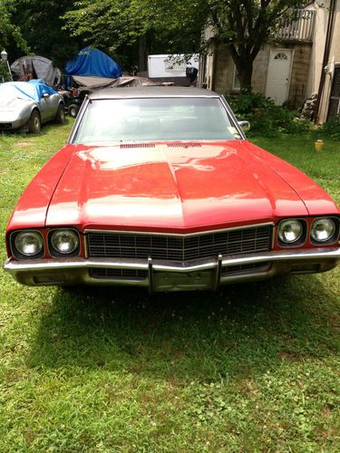 1972 buick skylark custom 4-door hard top, 64,059 original miles /runs excellent