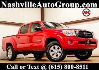 2005 red crew cab_4wd_auto trans_bedliner_bed top_4x4_good tires_red_sr5
