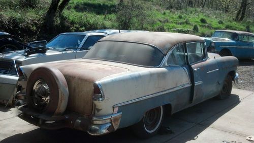 1955 chevy belair 2 door hardtop w/continental kit