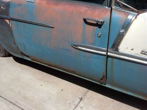 1955 Chevy Belair 2 Door Hardtop W/Continental Kit, image 2