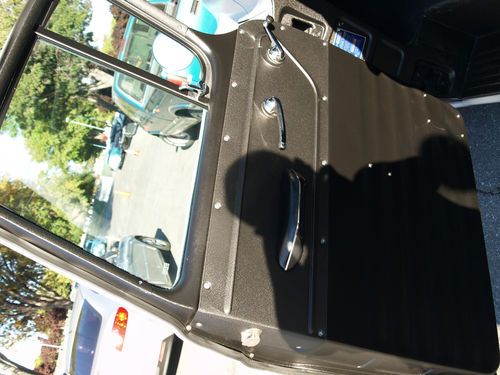 1957 CHEVY CHEVROLET 3100 STEPSIDE 3 SPEED 327cid BLACK / GREY INTERIOR, image 15