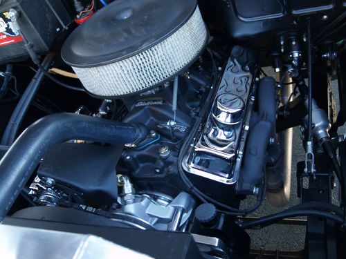 1957 CHEVY CHEVROLET 3100 STEPSIDE 3 SPEED 327cid BLACK / GREY INTERIOR, image 16