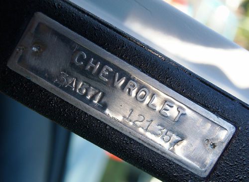 1957 CHEVY CHEVROLET 3100 STEPSIDE 3 SPEED 327cid BLACK / GREY INTERIOR, image 22