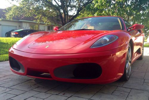 2007 ferrari f430 - red - coupe 2-door 4.3l
