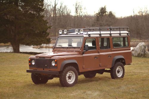 1984 land rover defender 110 300tdi turbo diesel left hand drive refurbished