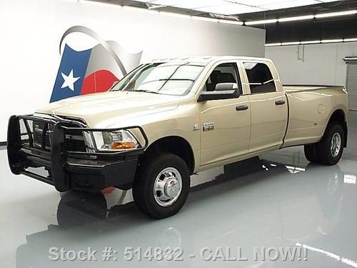 2011 dodge ram 3500 hd 4x4 crew diesel dually tow 46k  texas direct auto