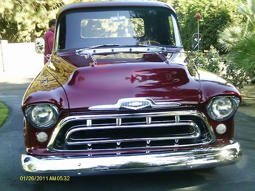 1957 chevrolet p/u short bed custom