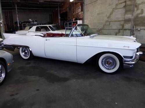 1957 cadillac eldorado biarritz convertible