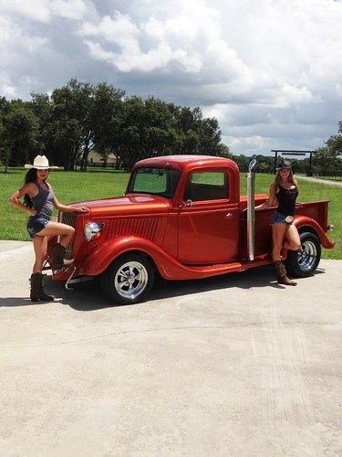 1936 ford pickup retro street rod