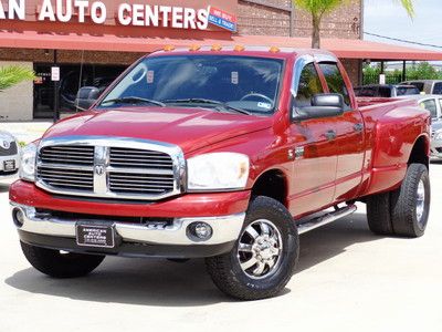 2008 dodge ram 3500 4x4 quad cab dually slt 6.7l cummins diesel