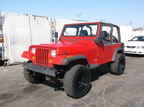 1994 jeep wrangler, no reserve