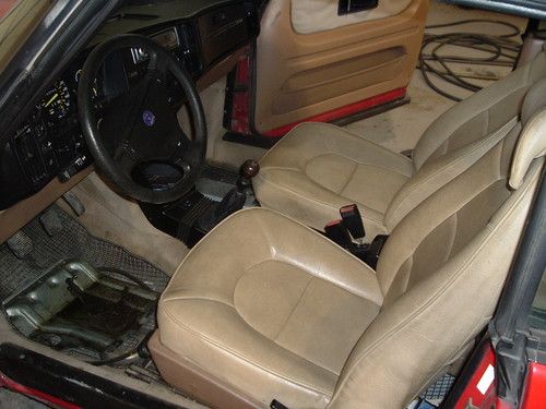 1989 saab 900 turbo convertible 2-door 2.0l