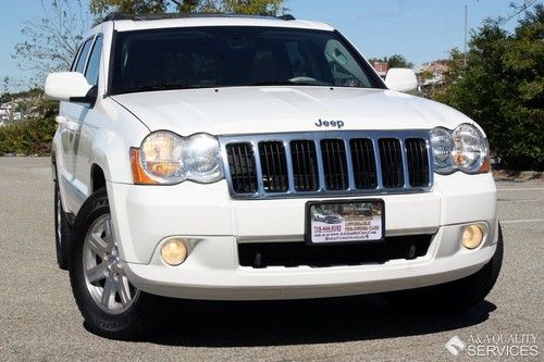 2008 jeep grand cherokee limited 4wd rear camera heated seats sunroof bluetooth