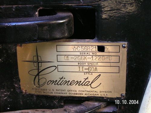 1956 Lincoln Continental Mark II Air Conditioning Black Beauty, image 10