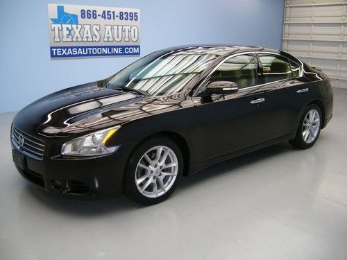 We finance!! 2010 nissan maxima sv premium pano roof nav heated seats texas auto