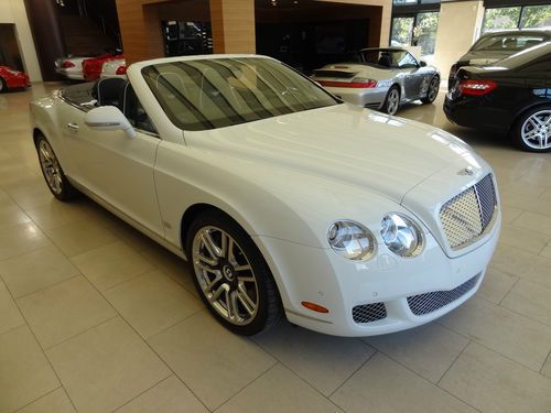 2011 bentley continental gtc convertible 2-door 6.0l