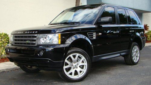 2009 land rover range rover sport hse one owner premium large suv no reserve