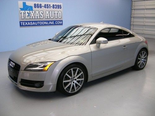 We finance!!!  2008 audi tt 3.2 quattro nav heated leather bose sat texas auto