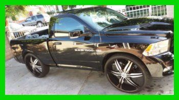 2012 ram 1500 r/t sport regular cab 2x2 with warranty 5.7l hemi v8 california