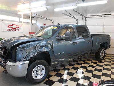 2009 Chevrolet Silverado 2500HD Crew Cab 4x4 41K NO RESERVE Salvage Rebuildable, image 2