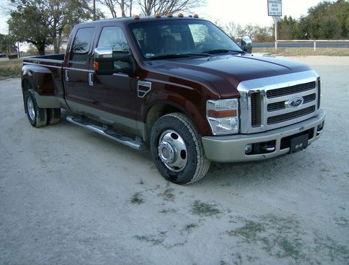 Clean low millage 2008 ford f350 king ranch