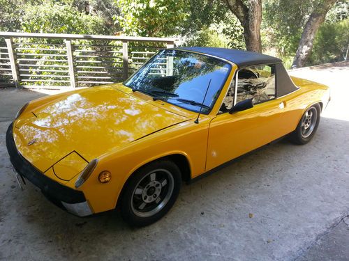 Nice looking 1970  porsche 914 in good condition rust free california car