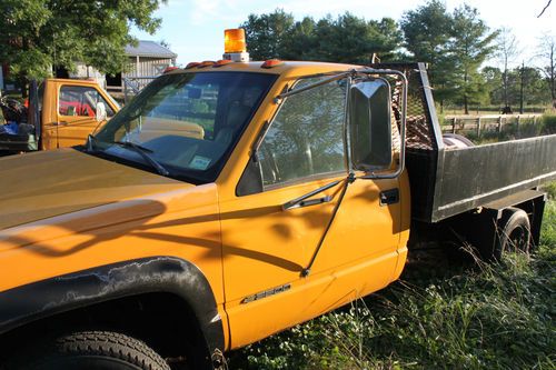 1995 Chevrolet K3500 with Meyer Snow Plow, for parts or repair Diesel, image 2