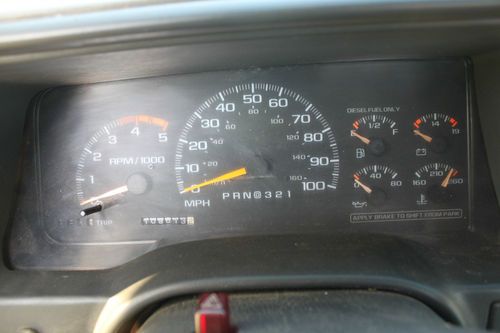 1995 Chevrolet K3500 with Meyer Snow Plow, for parts or repair Diesel, image 3