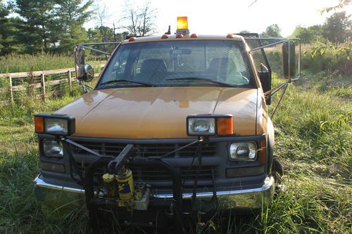1995 Chevrolet K3500 with Meyer Snow Plow, for parts or repair Diesel, image 16