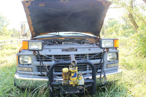 1995 Chevrolet K3500 with Meyer Snow Plow, for parts or repair Diesel, image 18
