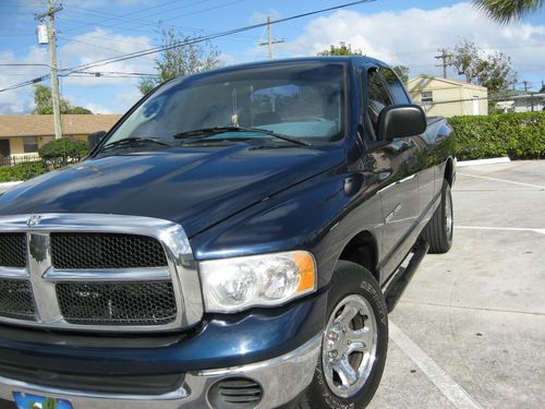 Dodge ram 1500 quad cab blue - 2005