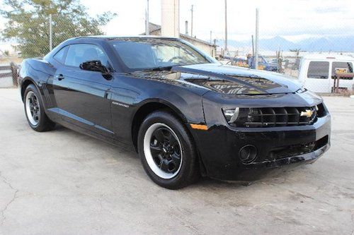 2013 chevrolet camaro ls coupe damaged salvage only 6k miles nice unit wont last