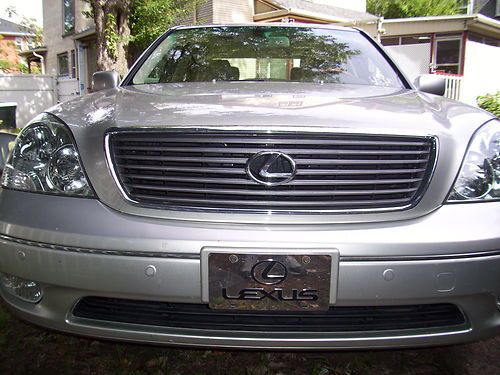 2003 lexus ls430 ''premium'  no reserve 54 k  low original miles 2 owners loaded