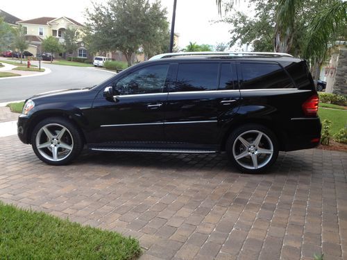2010 mercedes gl-class gl450 blk/blk 1-fl owner clean, new tires, only 40k miles