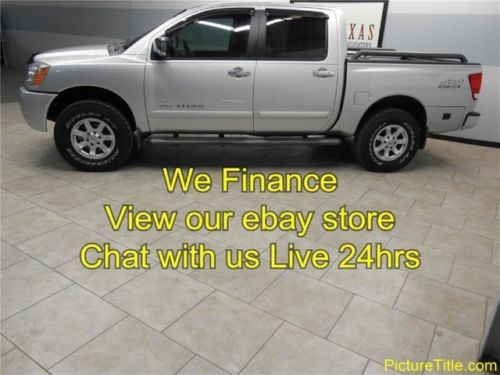 05 titan le leather 4x4 heated seats crew finance texas