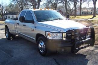 2007 3500 quad cab dually slt diesel 6 speed 109k very clean