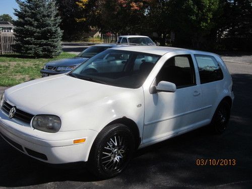 2002 vw golf 1.9 tdi, "diesel",5 spd. new engine (completely rebuilt) mint!!!