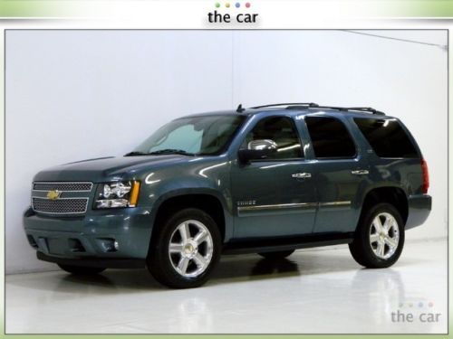 10 tahoe ltz 4x4 nav cam phone xm dvd/tv roof cooled seats 20s immaculate 1 ownr