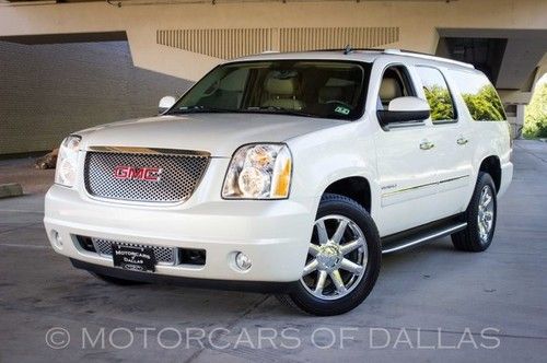 2010 gmc yukon denali xl navigation sat. radio tv/dvd heated/cooled seats