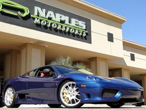 360 stradale - nart blue / red &amp; black alcantara - only 4k miles - good options!