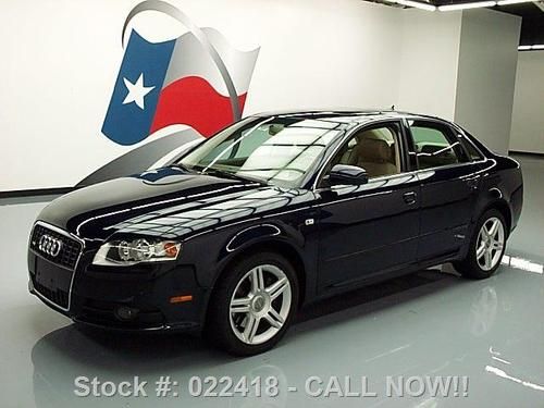 2008 audi a4 2.0t auto s-line sunroof htd seats 36k mi texas direct auto