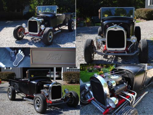 1929 Ford ROADSTER Pickup Professionally Built Hot Rod Rat Rod w/Chevy 350 V8, image 2
