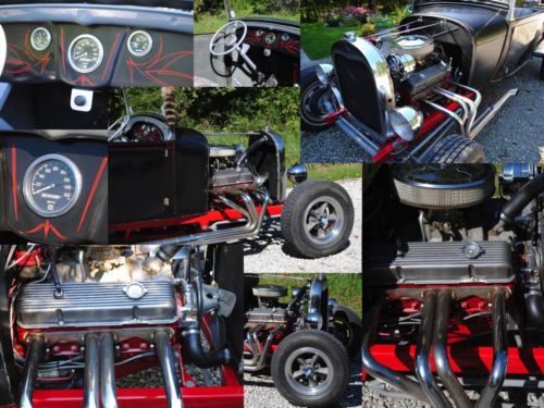 1929 Ford ROADSTER Pickup Professionally Built Hot Rod Rat Rod w/Chevy 350 V8, image 3